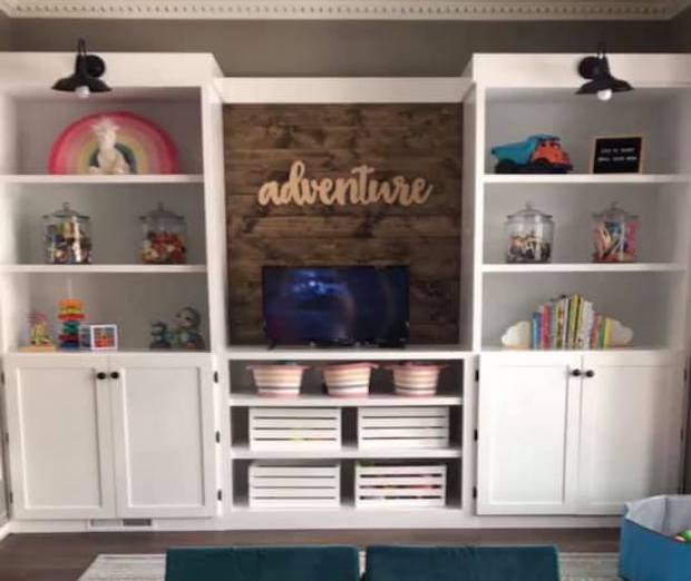 Family Project & Entertainment Center Ana White